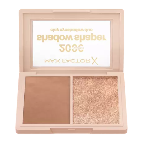 Max Factor 2000 Calorie Shadow Shaper Duo Eyeshadow Palette 020 Bronze Glaze 4 g