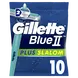 Gillette Blue2 Plus Slalom Wegwerpmesjes 10 stuks
