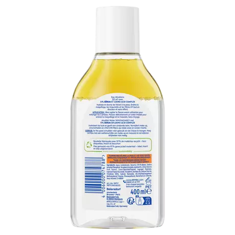NIVEA Skin Glow Serum Infused Micellair Water 400 ML