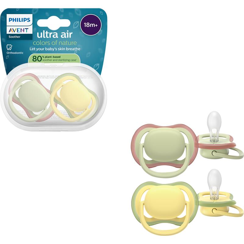 Philips Avent Fopspeen Ultra Air Day 18M+ SCF349/50 2 stuks