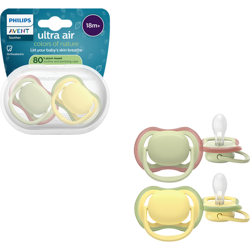 Philips Avent Fopspeen Ultra Air Day 18M+ SCF349/50 2 stuks