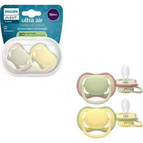 Philips Avent Fopspeen Ultra Air Day 18M+ SCF349/50 2 stuks