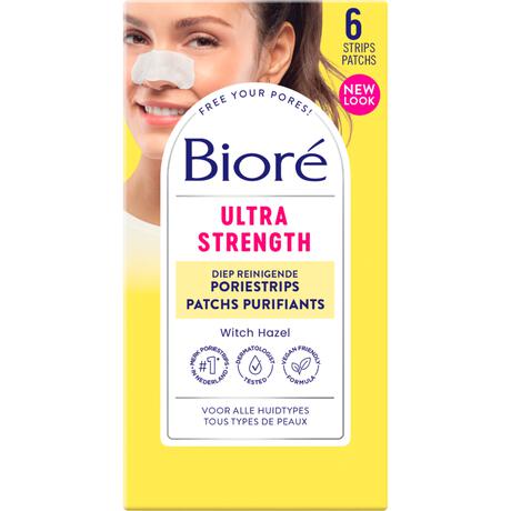 Bioré Ultra Diep Reinigende Poriestrips 6 stuks