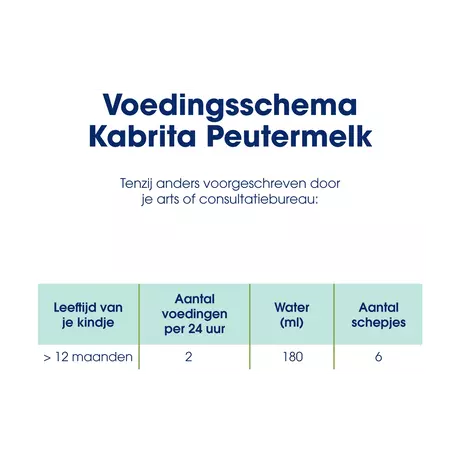 Kabrita 3 Peutermelk Vanaf 1 Jaar 800 gram