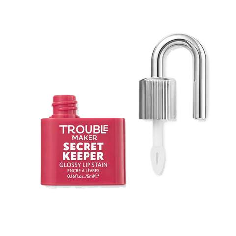 Trouble Maker Secret Keeper Lip Gloss Stain Top Secret Peach Nude