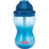 N&ucirc;by Flip-It Anti-Lek Rietjesbeker 12+ Maanden Blauw 355 ML