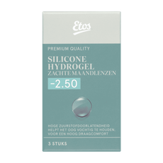 Etos Silicone Hydrogel Zachte Maandlenzen -2.50 3st.