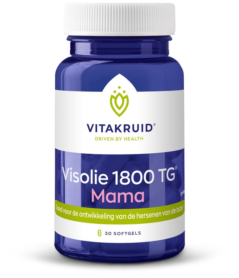 Vitakruid Visolie 1800 TG Softgel Cap 30 stuks
