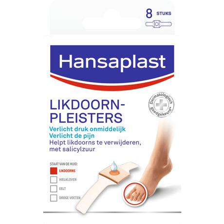 Hansaplast Likdoornpleisters 8 Pleisters
