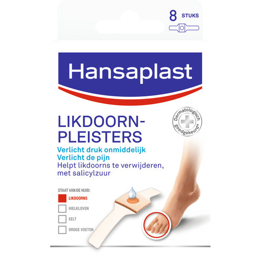 Hansaplast Likdoornpleisters Pleisters 8 stuks