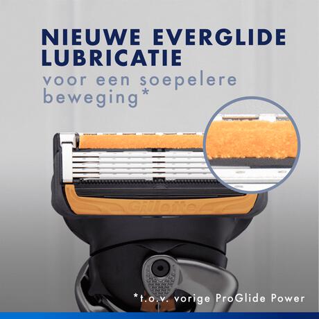 Gillette ProGlide Power Navulmesjes 4 stuks