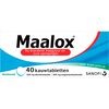 Maalox Muntsmaak Bij Brandend Maagzuur Kauwtabletten 40 stuks