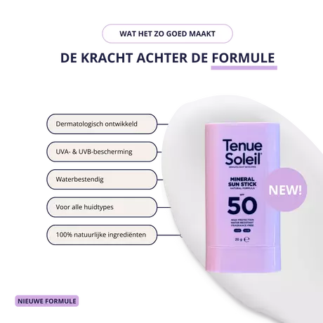 Tenue Soleil Mineral Sun Stick SPF50 20 gram