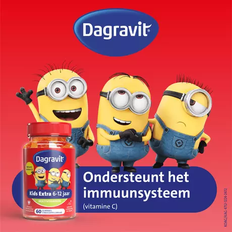 Dagravit Kids-Xtra Vitaminions 6-12 jaar 60 Gummies