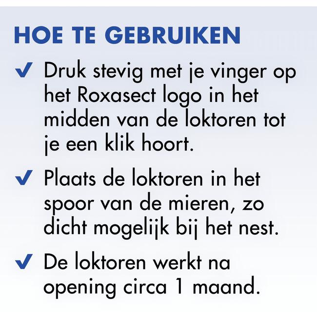 Roxasect Mierenloktoren 2 stuks