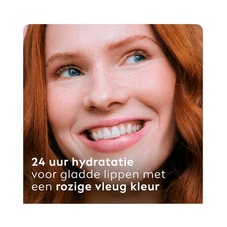 Labello Soft Rose Lippenbalsem 24u Hydratatie Zachtroze