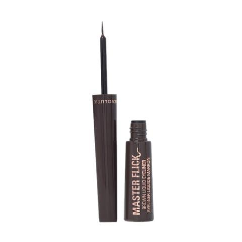 Revolution Master Flick Dip Liquid Eyeliner Brown