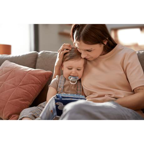 Philips Avent Ultra Air – Ademend en lichtgewicht fopspeen (18mnd+) – 2 stuks - SCF349/50