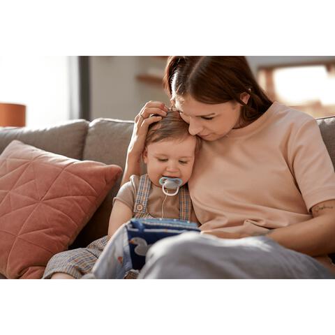 Philips Avent Ultra Air – Ademend en lichtgewicht fopspeen (18mnd+) – 2 stuks - SCF349/50