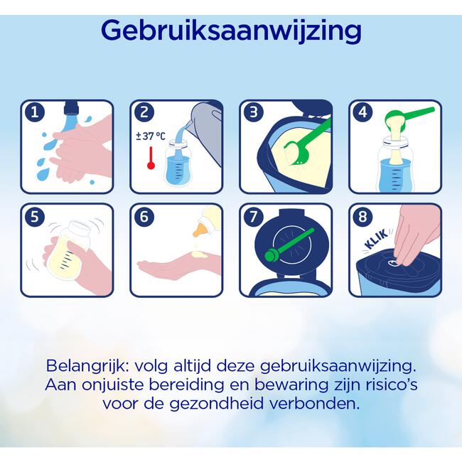 Nutrilon Melk & Plantaardig 1 Zuigelingenvoeding 0-6 Maanden 800 GR