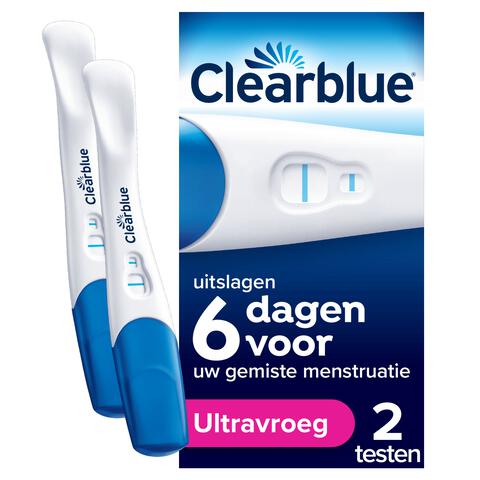 Clearblue Vroege Detectie Zwangerschapstest 2 Stuks