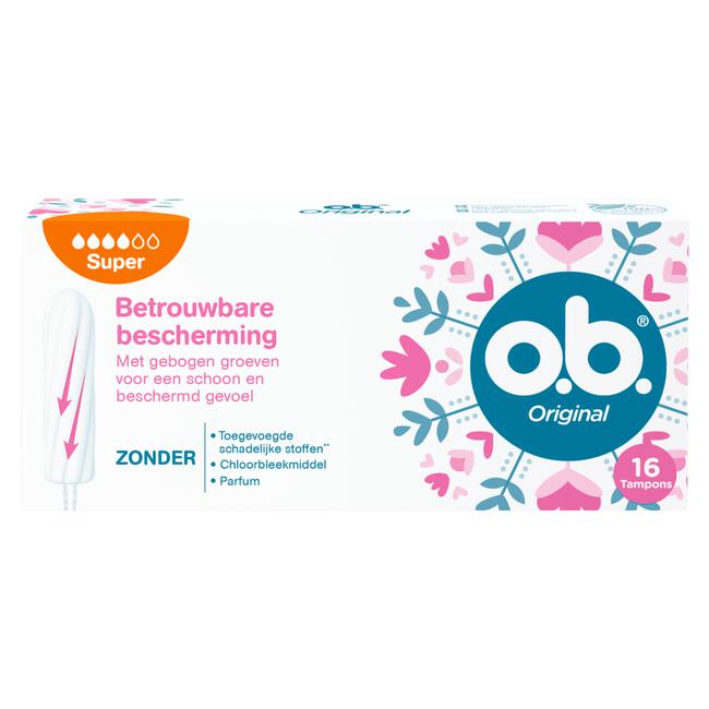 o.b. Original Tampons Super 16st