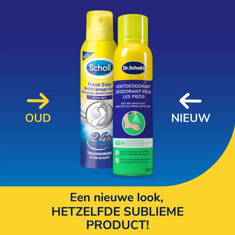 Dr.Scholl's Voetdeodorant Fresh Step Voetenenspray 150 ML