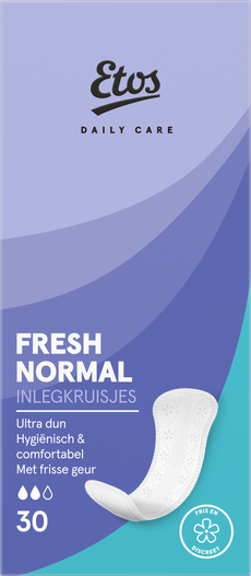 Etos Fresh Inlegkruisjes Normal 30 stuks