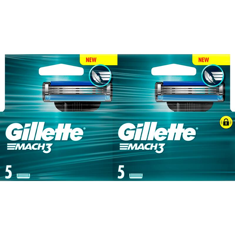 Gillette Mach3 Navulmesjes Duopak 10 stuks