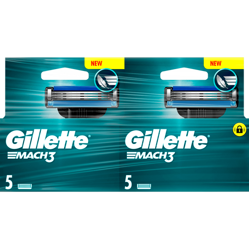 Gillette Mach3 Navulmesjes Duopak 10 stuks