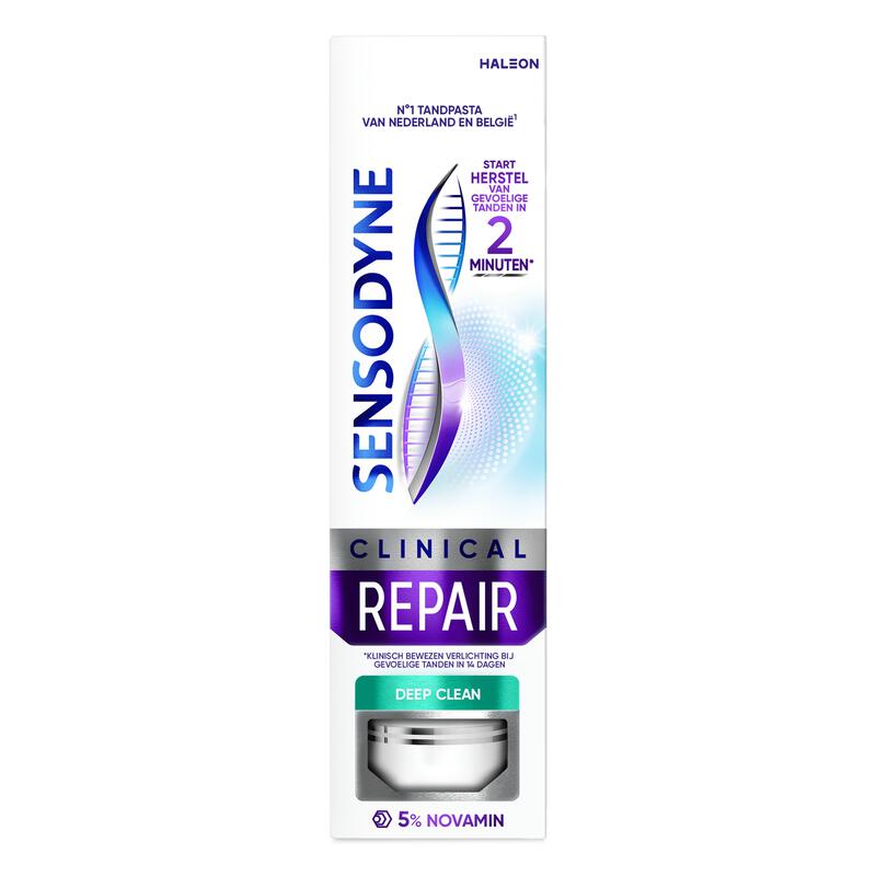 Sensodyne Clinical Repair Deep Clean Tandpasta 75 ML