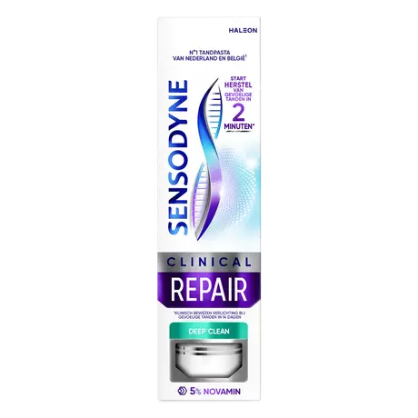 Sensodyne Clinical Repair Deep Clean Tandpasta 75 ML