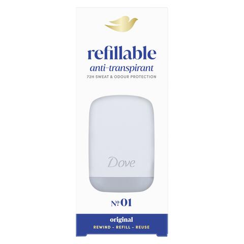 Dove Original Antiperspirant Deodorant Refillable Starter Kit