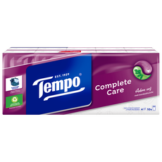 Tempo Complete Care 4-Laags Zakdoekjes 10 pakjes