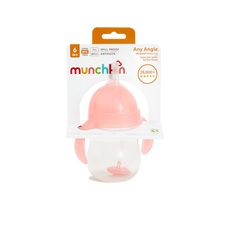 Munchkin Cl Lock Tip & Sip Beker Pink 1 Stuks