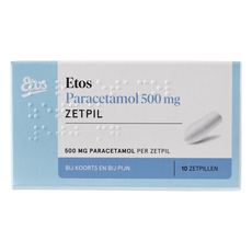 Etos Paracetamol 500 mg Zetpil