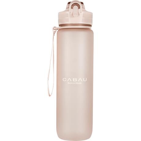 Cabau Bloom Waterfles Drinkfles beige - 1 Liter