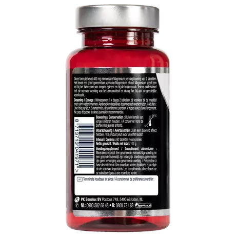 Lucovitaal Magnesium 400 MG Citraat Tabletten 60 stuks