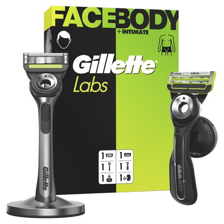 GilletteLabs Face & Body Navulmesjes Duopak