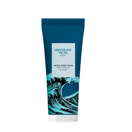 Etos Midnight Musk Hair Body Wash 200Ml
