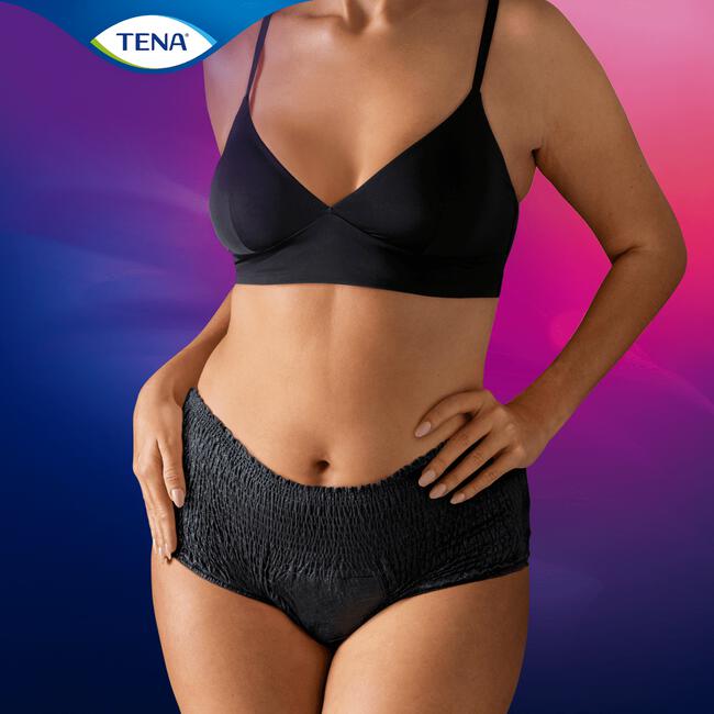 TENA Silhouette Pants Plus Zwart High waist L 8 stuks