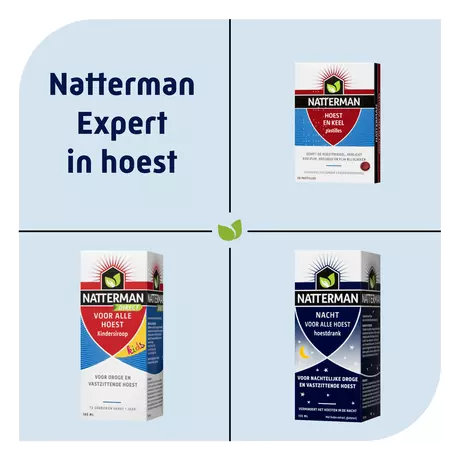 Natterman Voor Alle Hoest Hoestsiroop 180 ML