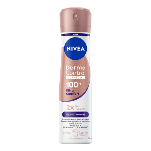 NIVEA Derma Control Clinical Ultra Comfort Deodorant Spray 150 ML