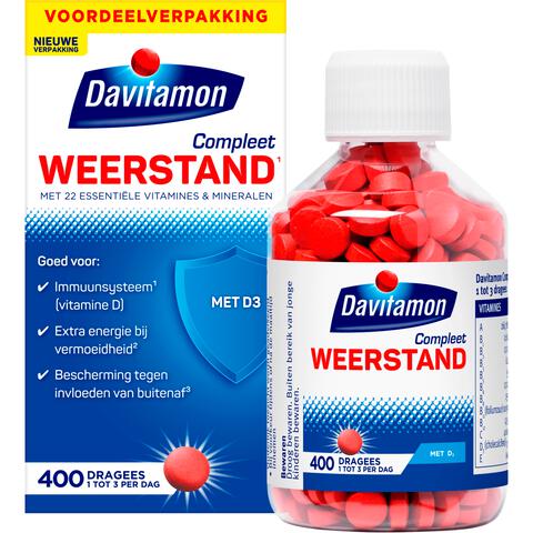 Davitamon Compleet Weerstand Vitamine C & D tabletten