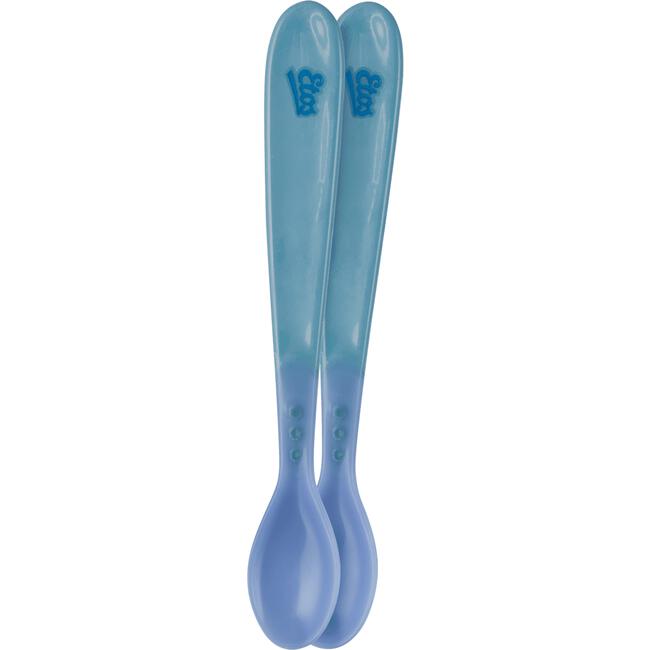 Etos Warmtegevoelige Lepels Blauw 2 Stuks