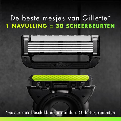 GilletteLabs Scheersysteem 1 Handvat Met 1 Navulmesje