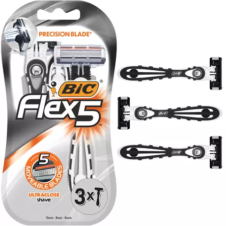 BIC® Flex 5 Ultra Close Scheermesjes 3 stuks&nbsp;