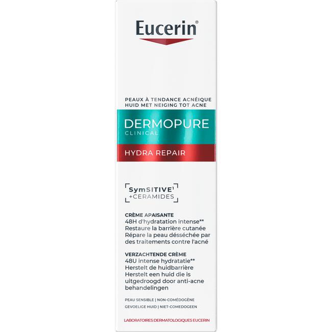 Eucerin DermoPure Clinical HYDRA REPAIR Verzachtende Crème 40 ML