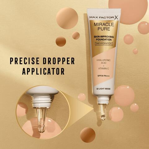 Max Factor Miracle Pure Foundation 93 Mocha