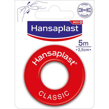 Hansaplast Classic Hechtpleister 5 M x 1,25 CM